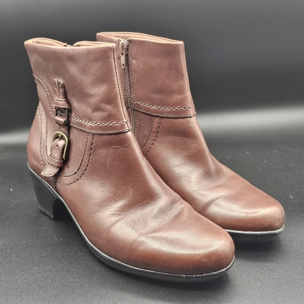Clarks Womens Ingalls Tweed Booties